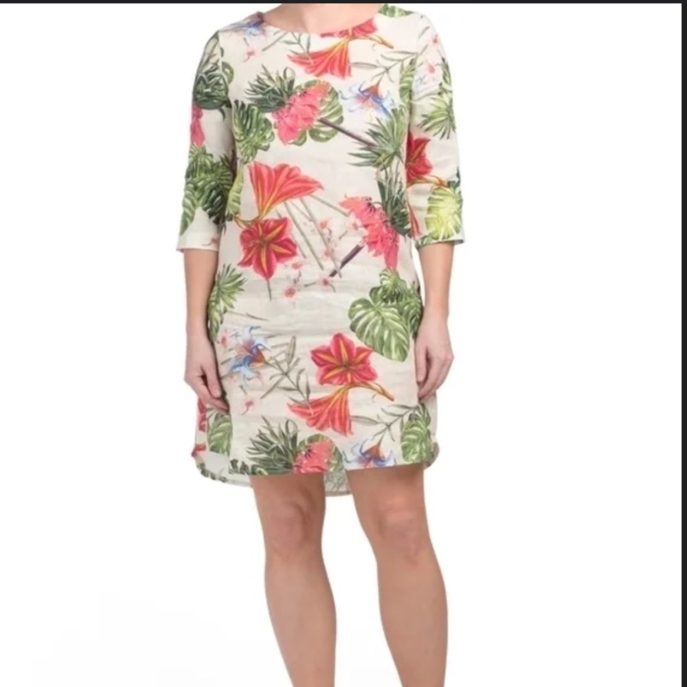 ALLEGRA MASETTI tunic blouse size large